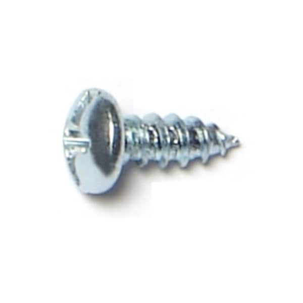 Midwest Fastener Sheet Metal Screw, #6 x 3/8 in, Zinc Plated Steel Pan Head Combination Phillips/Slotted Drive 67588 - main